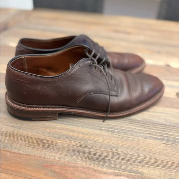 Alden Men's 29364F - Plain Toe Blucher Flex Welt - Brown Chromexcel - Picture 3 of 8